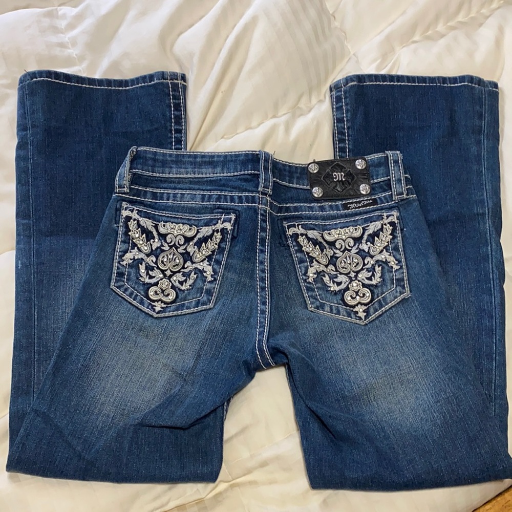 Girls Miss Me bootcut Jeans size 16